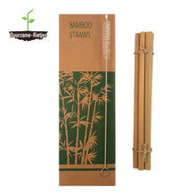 Afbeelding in Gallery-weergave laden, Bamboe rietjes | 10 st. | 100% natuurlijk | Herbruikbaar
